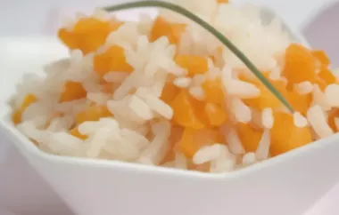 Leckeres Rezept für Karotten mit Reis