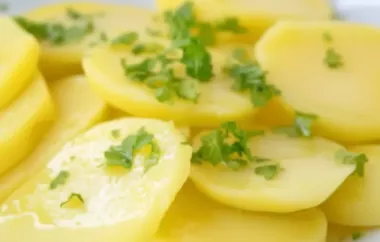 Leckeres Rezept für Kartoffeln mit Olivenöl
