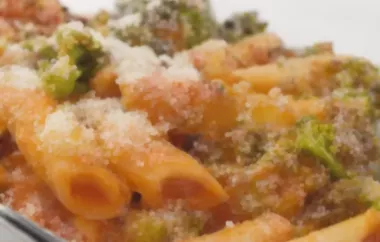 Leckeres Rezept für Pasta mit Brokkoli-Tomaten-Sauce