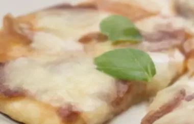 Leckeres Rezept für Pizza Salami