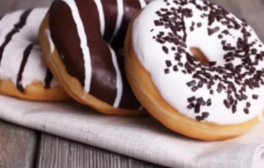 Leckeres Rezept für selbstgemachte Donuts im Donutmaker