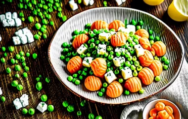 Leckeres Rezept für selbstgemachte Karotten Gnocchi mit frischem Erbsen-Schafkäse Salat