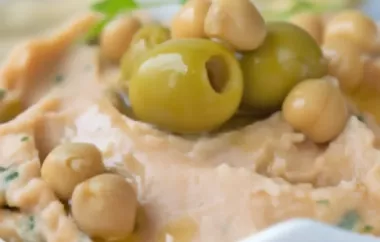 Leckeres Rezept für selbstgemachten mediterranen Hummus