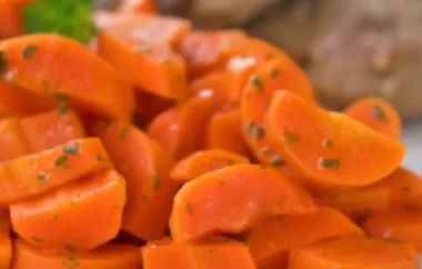 Leckeres Rezept für Senf-Honig-Karotten
