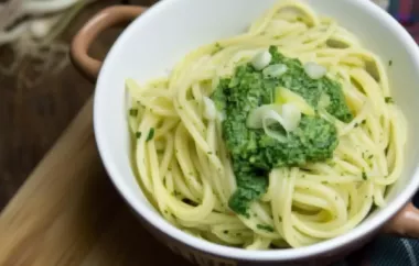 Leckeres Rezept für Spaghetti mit Blattspinat