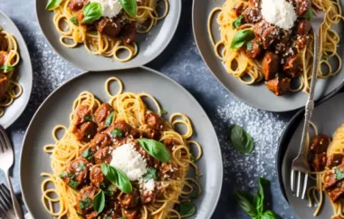 Leckeres Rezept für Spaghetti mit schmackhaften Meeresfrüchten