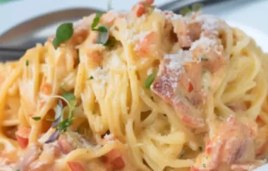 Leckeres Rezept für Spaghetti mit würziger Salamisauce