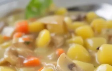 Leckeres Rezept für Steinpilz-Kartoffel-Suppe