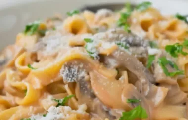 Leckeres Rezept für Tagliatelle mit Pilzen