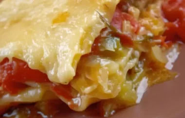 Leckeres Rezept für vegetarische Lasagne