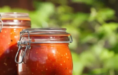 Leckeres selbstgemachtes Tomatenketchup für deine Gerichte