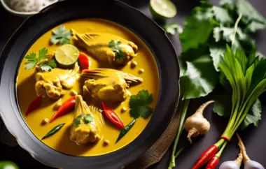 Leckeres thailändisches Hühner-Curry