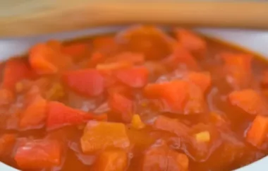 Leckeres Tomaten-Paprika-Chutney Rezept