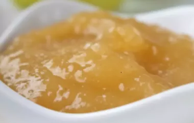 Leckeres und einfach zuzubereitendes Rezept für selbstgemachte Apfelbutter