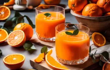 Leckeres und fruchtiges Orangen-Kren Rezept