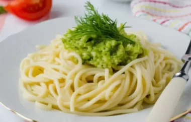 Leckeres und frühlingshaftes Spaghetti-Rezept mit würzigem Bärlauch