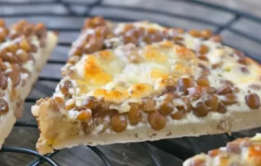 Linsen Pizza - Eine gesunde und köstliche Alternative zur klassischen Pizza!