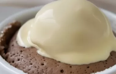 Luftiges Schokoladensoufflé trifft auf cremiges Vanilleeis