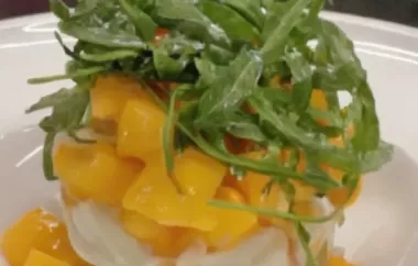 Mango Mozzarella Avocado Salat - Eine erfrischende Kombination