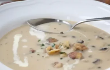 Maroni-Pilz-Suppe - herbstlicher Genuss