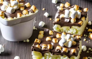 Marshmallow-Schoko-Kuchen - Ein Gaumenschmaus für Schokoladenliebhaber