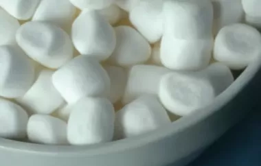 Marshmallows Rezept