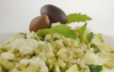 Minzig-frischer Bulgursalat - Ein erfrischender Salat für den Sommer