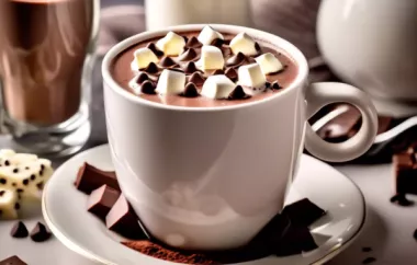 Mövenpick Chocolate Chips Hot Chocolate - Das perfekte Getränk für kalte Tage