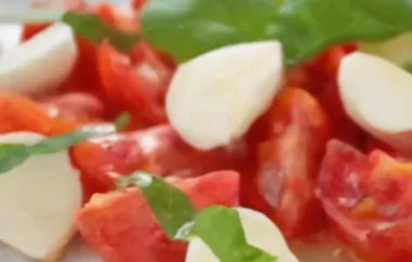 Mozzarella Salat