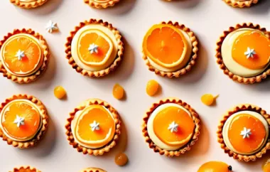 Orangentarteletts - Leckere Mini-Tartelettes mit Orangencreme