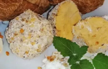 Panierter Kokos-Eisbällchen - Ein leichtes und erfrischendes Dessert