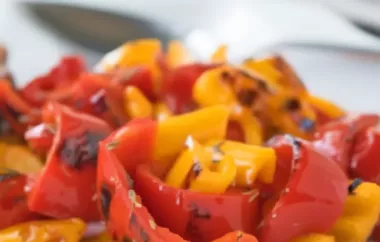 Paprika Gemüse - Eine köstliche Beilage