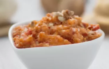 Paprika-Nuss-Aufstrich: Eine köstliche vegane Alternative zu herkömmlichen Brotaufstrichen