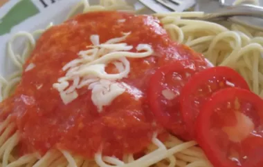 Pastasauce Tomate Mozzarella