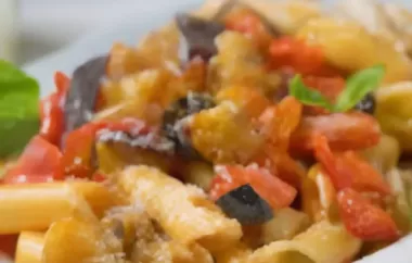 Penne alla Siciliana: Ein köstliches Pasta-Gericht mit mediterranem Flair