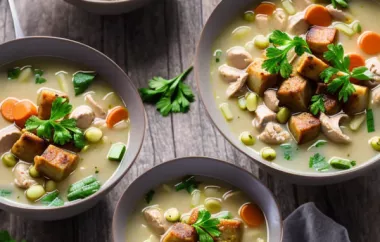 Pikante Suppe mit Pilzen - Ein herzhaftes Rezept für kalte Tage
