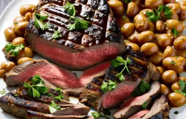 Portugiesisches Steak mit Zwiebeln