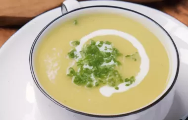 Pürierte Kartoffel-Lauch-Suppe - ein wärmender Genuss für kalte Tage
