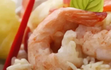 Reis mit Shrimps