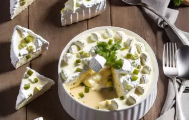 Rezept für herzhaften Camembert-Aufstrich