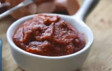 Rote Grillsauce