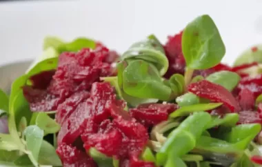 Rote Rüben Salat - frisch und gesund