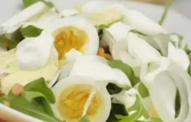 Rucola-Salat mit gebratenen Tomaten