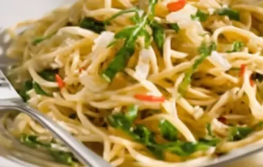 Rucola-Spaghetti