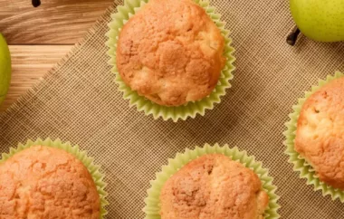 Saftige Birnen-Nuss-Muffins mit einem Hauch von Zimt