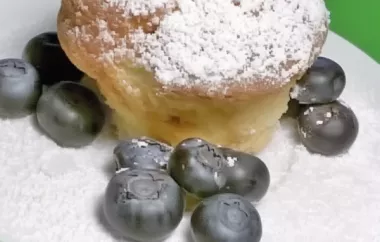 Saftige Joghurt-Heidelbeer-Muffins mit fruchtigem Geschmack