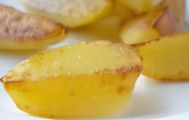 Saftige Kartoffeln mit einer köstlichen Glasiertung