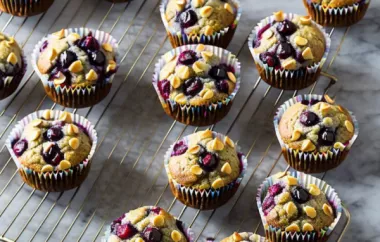 Saftige Maracuja Beeren Muffins