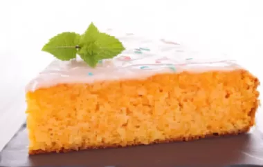 Saftiger veganer Karottenkuchen - ein Genuss ohne tierische Produkte