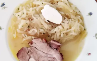 Saure Rueben - ein traditionelles österreichisches Gericht